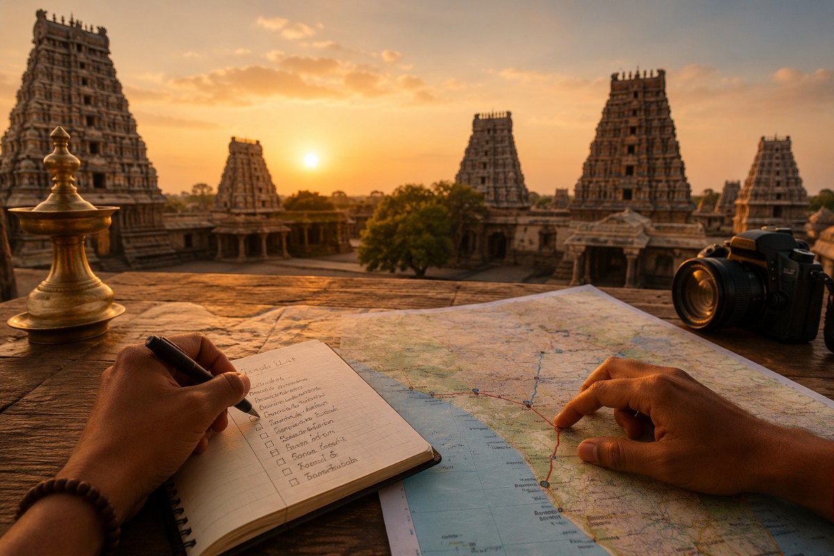 Fully custom Tamil Nadu temple trip